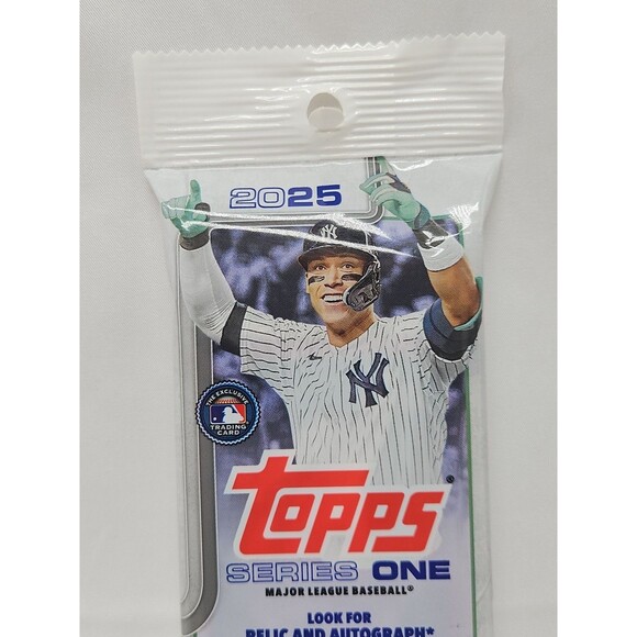 2025 Topps Series One Major League Baseball 36 Card Hanger Fat Pack - NEW! - Picture 4 of 9